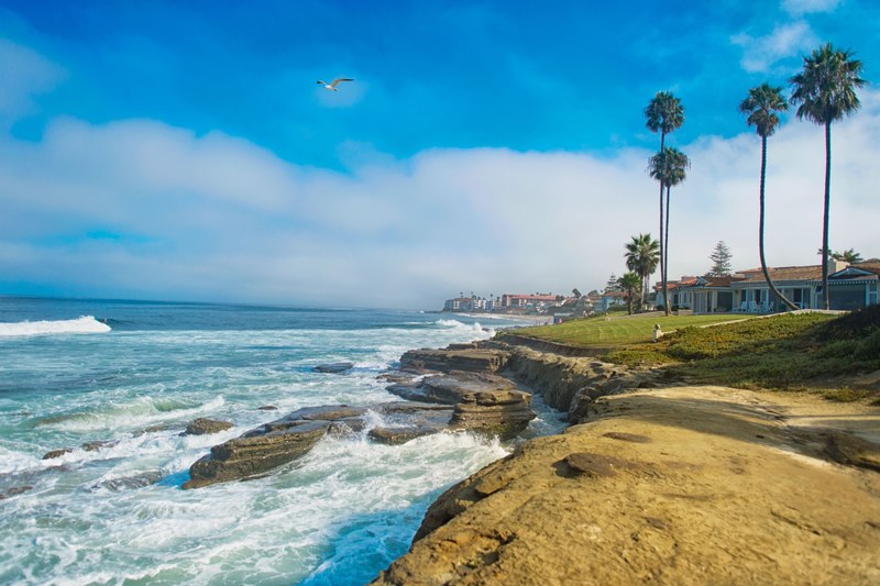 sunday morning beach 4k