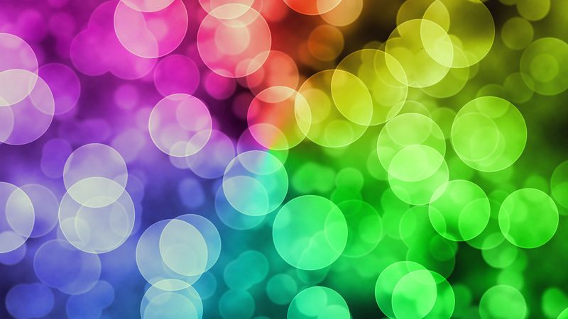 abstraction, multicolored, glare, 4k