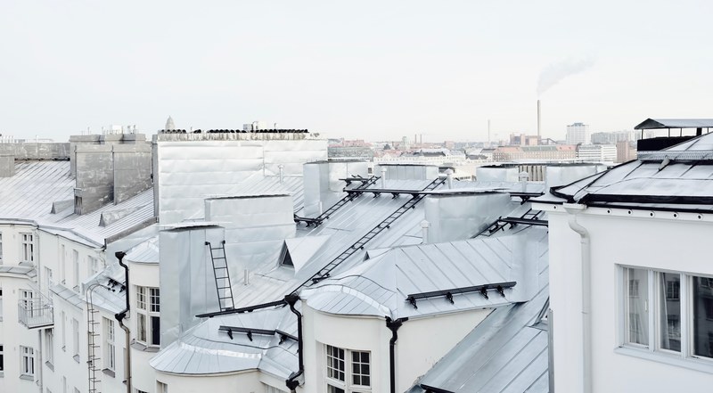 helsinki rooftops 4k