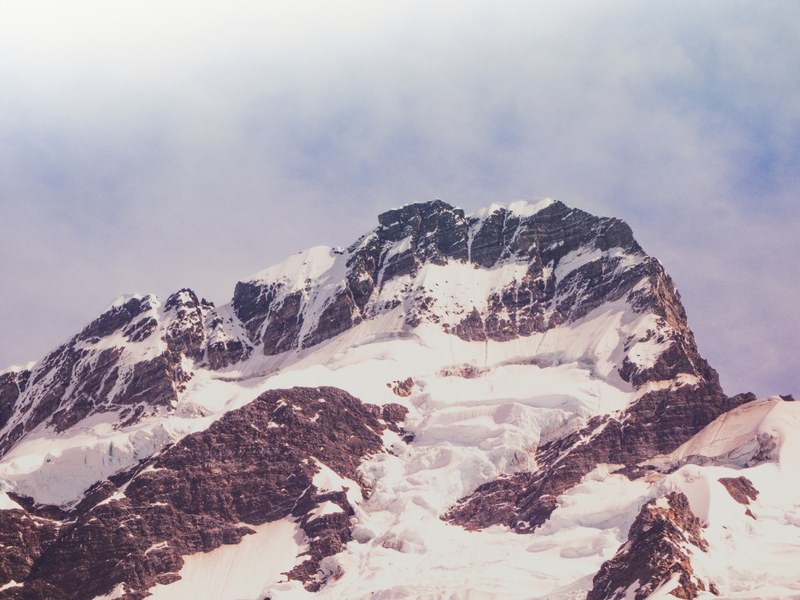 summit snowy summit mountain and snowy mountain 4k