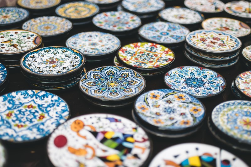pattern art spanish and spain 4k