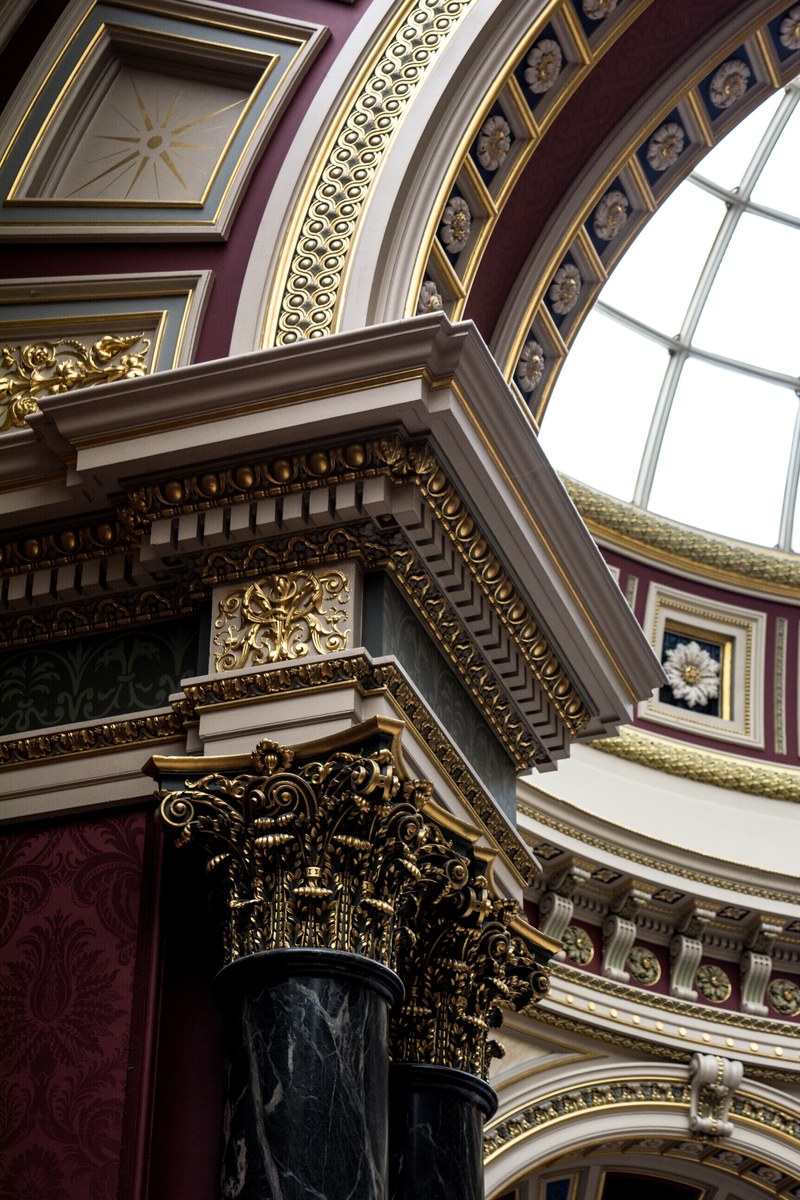 nikon gold painting and architecture hd, 4k