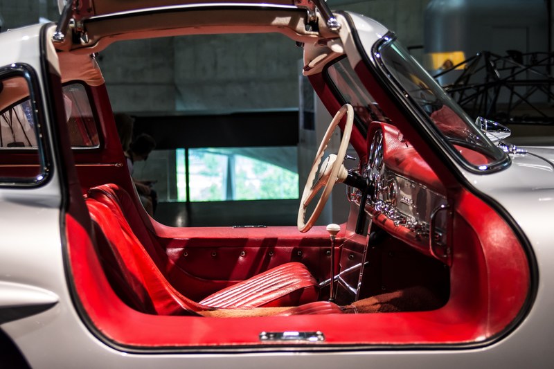 car automobile vintage and mercedes benz 4k