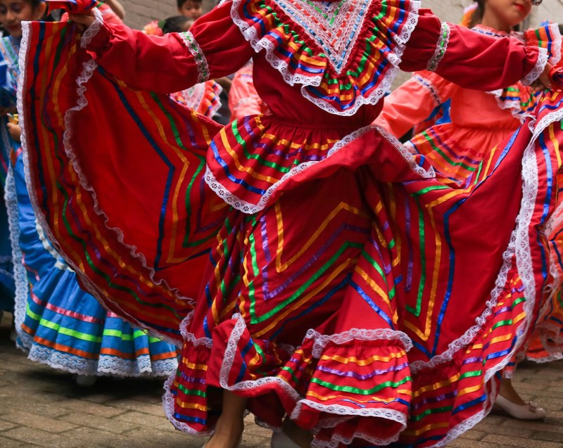 dance mexican tradition and spanish 4k