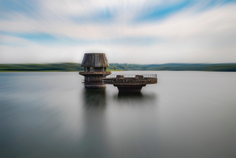 long exposure time lapse reservoir and bewl water 4k