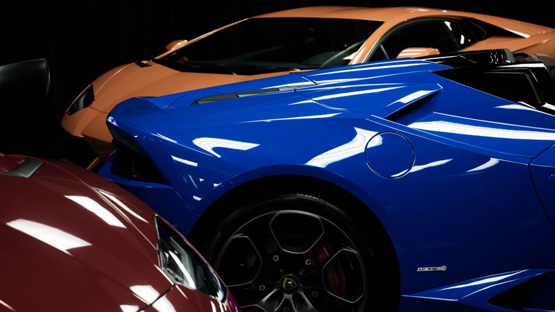 sports car, style, tuning, 4k