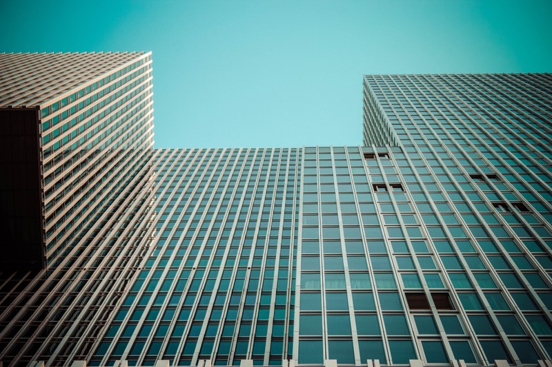 building perspective rotterdam and minimal 4k