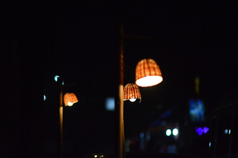 nightlife light and street 4k