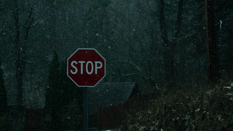 words, sign, ban, snow, 4k