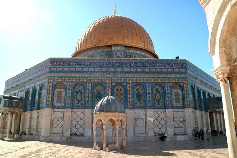 architecture building israel and jerusalem 4k