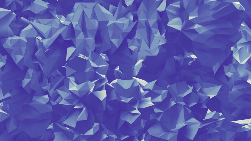 paper, folds, triangles, geometric, 4k