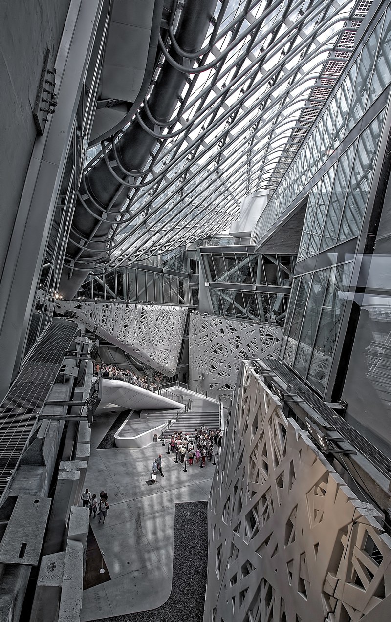 milano expo fair and perspective hd, 4k