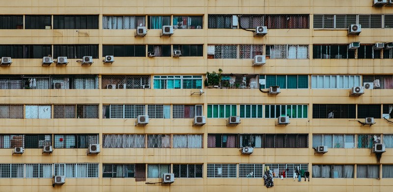 window horizontal structure and architecture 4k