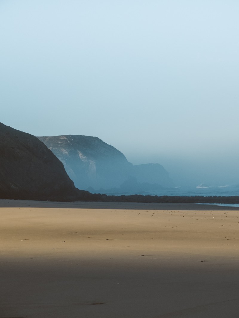 cliff coast beach and sand hd, 4k