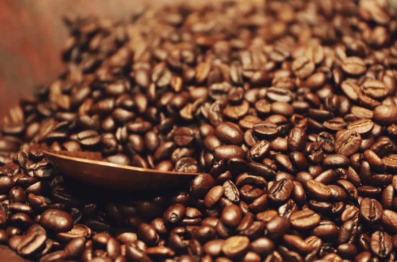 coffee bean coffee bean and scoop 4k