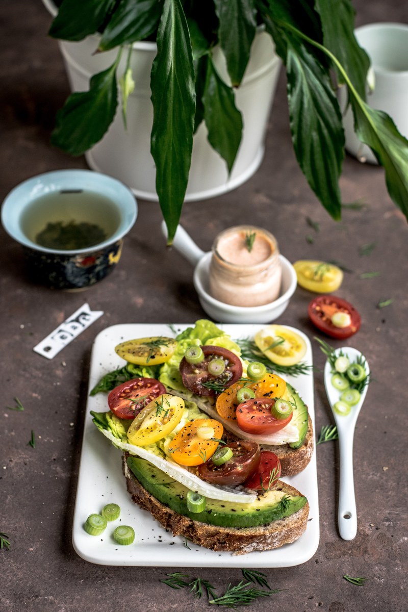 healthy sunday sandwich 4k