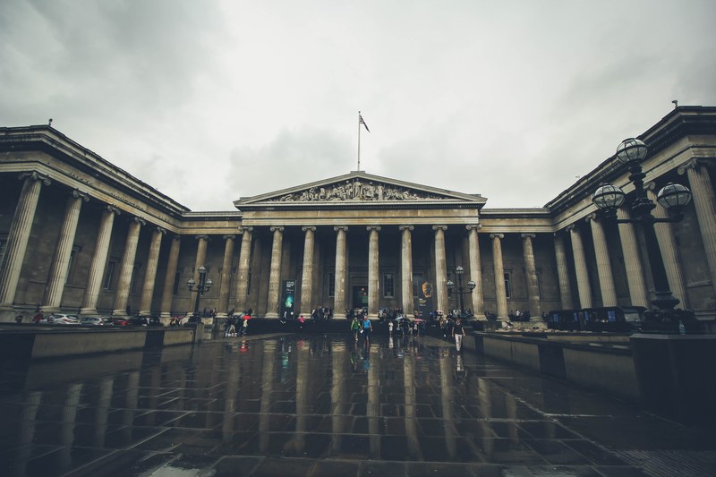 museum history building and architecture 4k