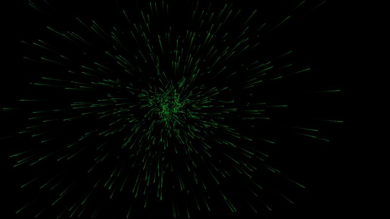 sparks, optical illusion, dark background, 4k