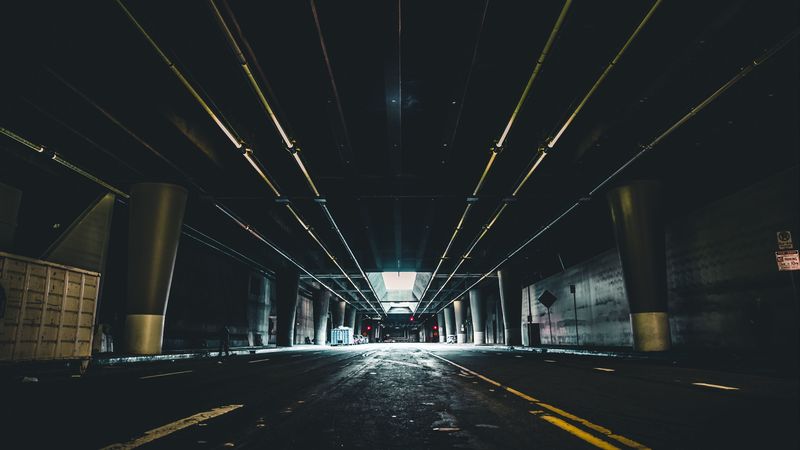 parking, underground, building, 4k