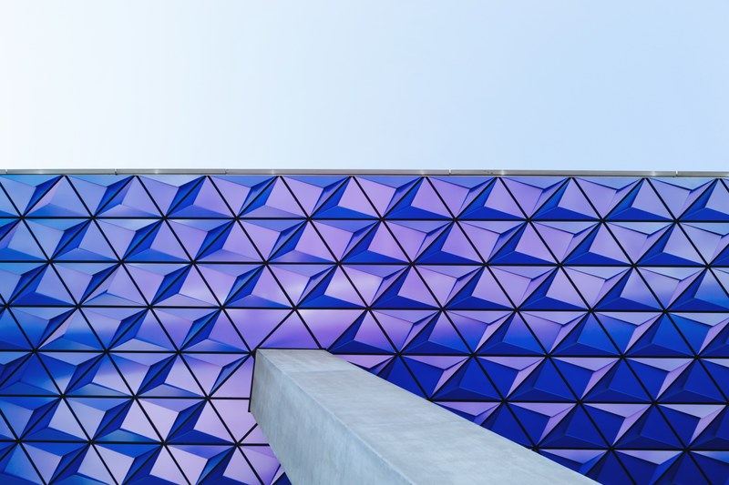 pattern shape geometric and pillar 4k