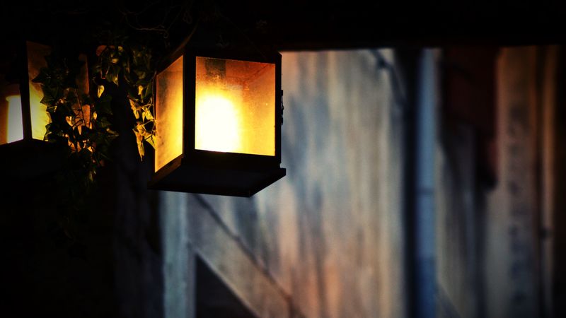 lantern, light, electricity, lighting, 4k