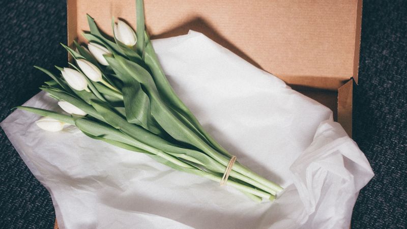 tulips, bouquet, packing, 4k