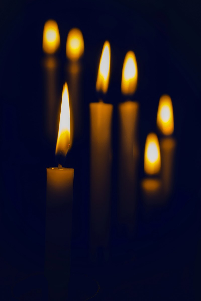 candle fire and flame hd, 4k