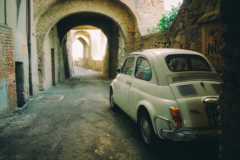 wide pienza borgo and tuscany 4k