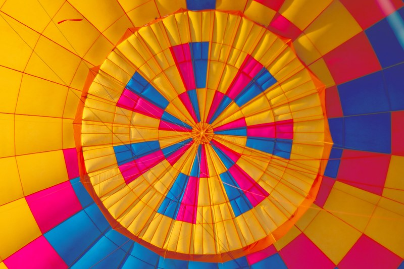 color colour air balloon and silk 4k