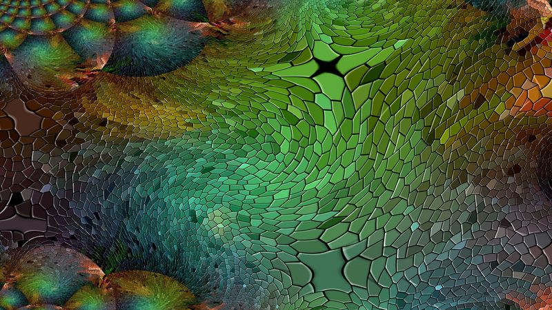 abstraction, surface, shapes, lines, spots, 4k