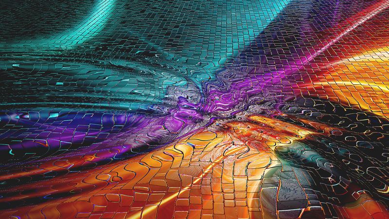 gradient, graphic, colorful, 4k