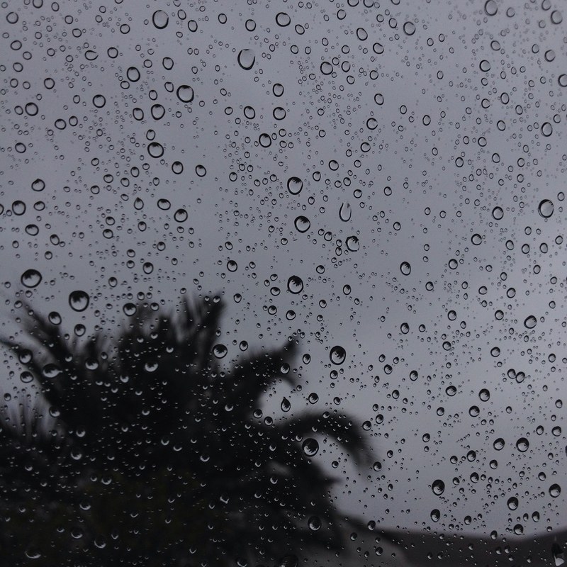 i was sitting in my car when i just wanted to capture this amazing beautiful droplets of rain in the car window and every drop of water count 4k