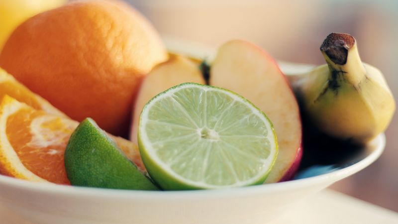 lime, fruit, slicing, 4k