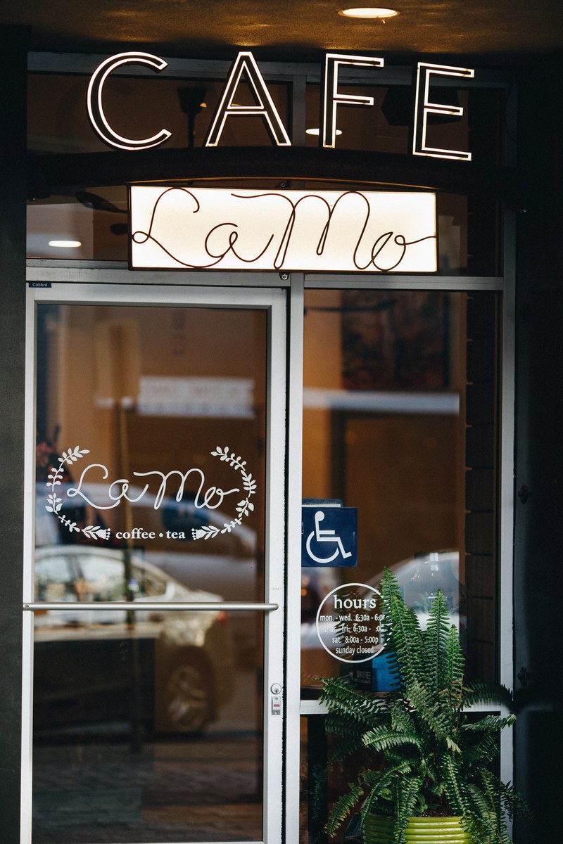 coffee shopping 4k