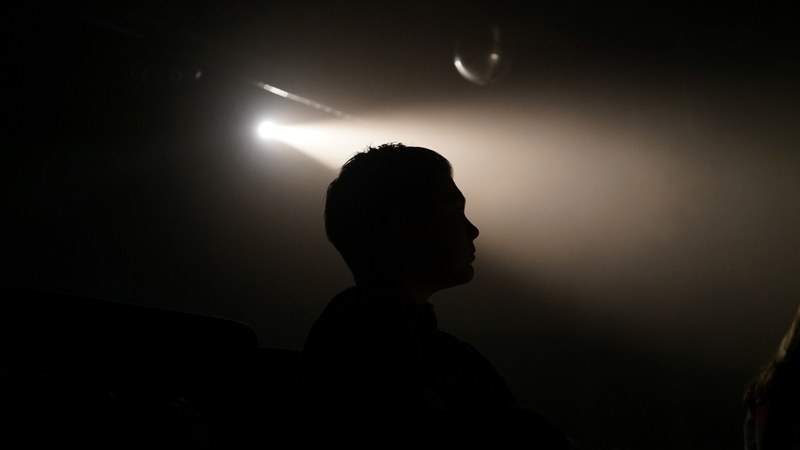 the silhouette of a person in rancho santa fe, silhouette 4k