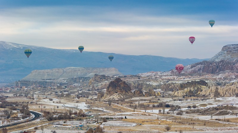 hot air balloon flight fly and flying 4k