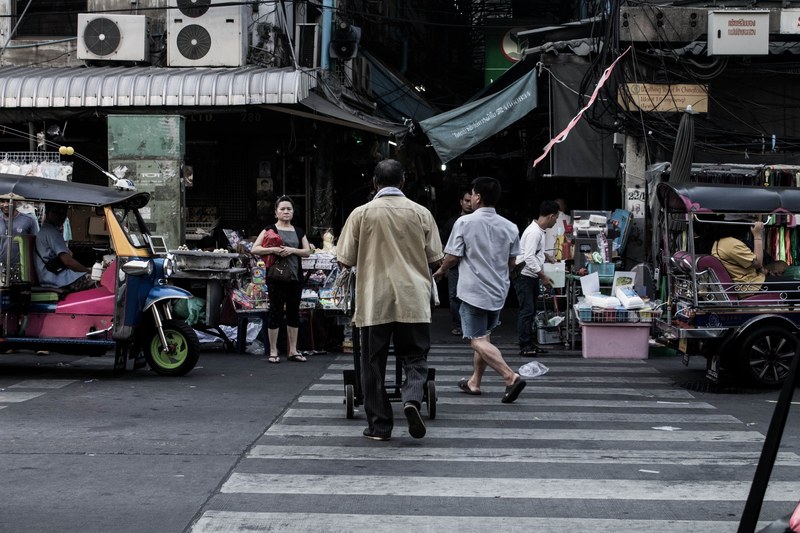 thailand bangkok chinatown and work 4k