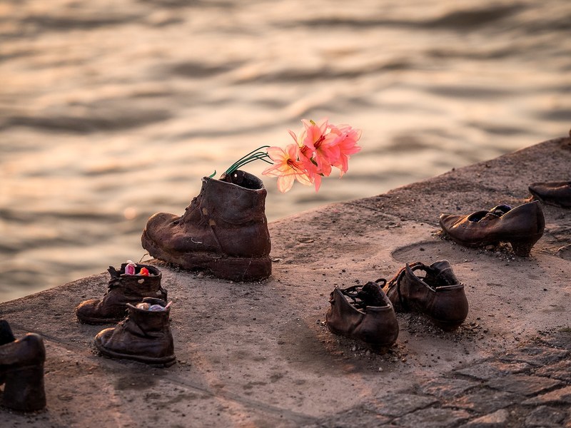 shoes at the danube 4k