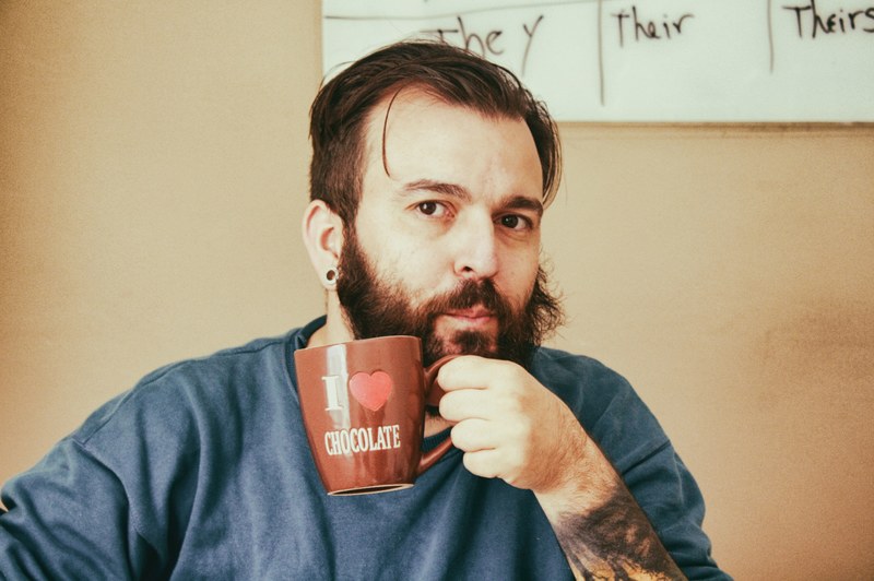 beard eye i can see and man 4k