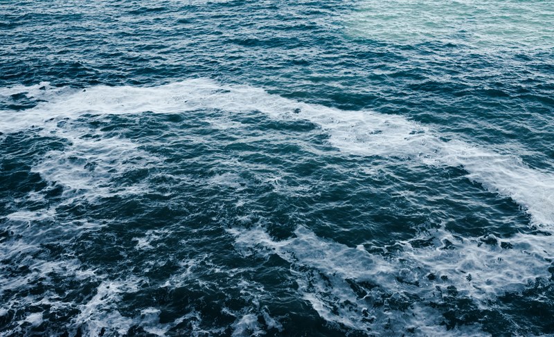 water sea ocean and ripple 4k