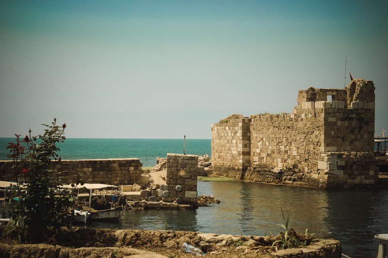 lebanon tour castle and harbor 4k