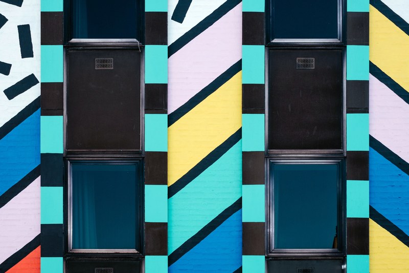city street art art and wall 4k