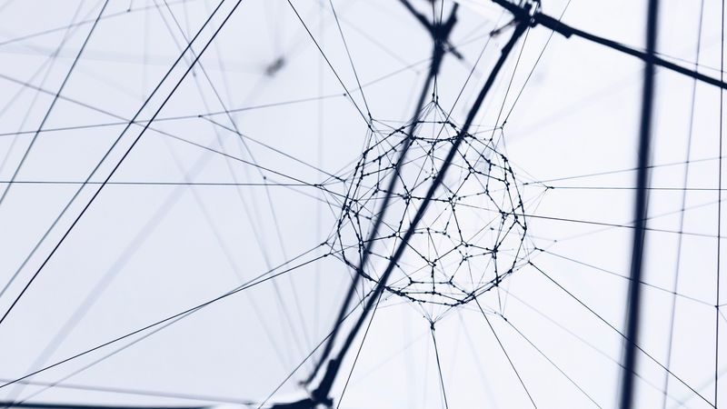mesh, plexus, shape, 4k