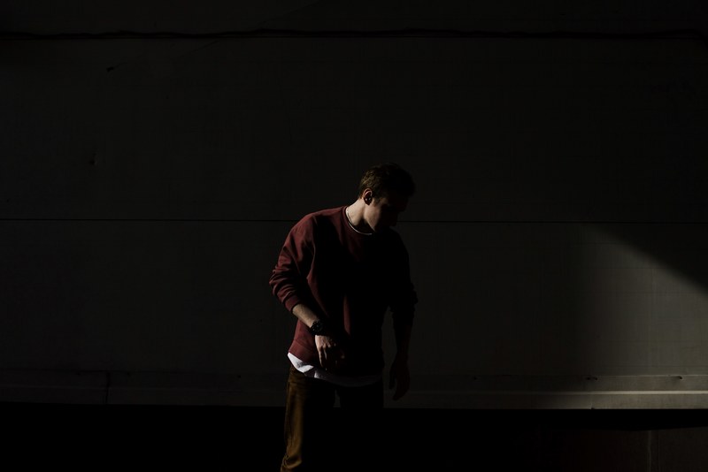 dark shadow man in shadow and man 4k