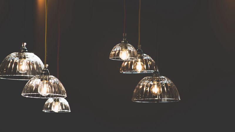 chandeliers, lamps, light, 4k
