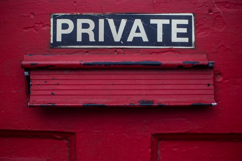 private sign text and type 4k