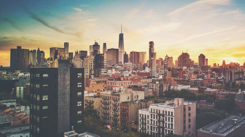skyscrapers, buildings, architecture, 4k