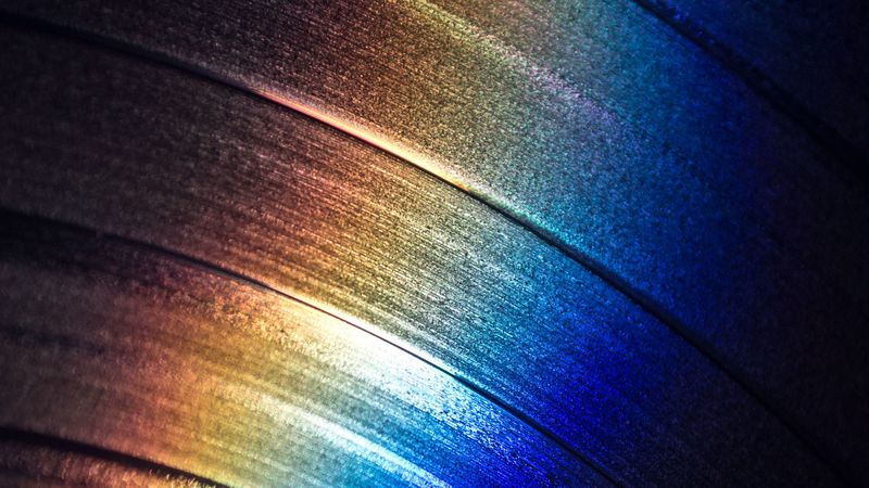 surface, multicolored, iron, 4k