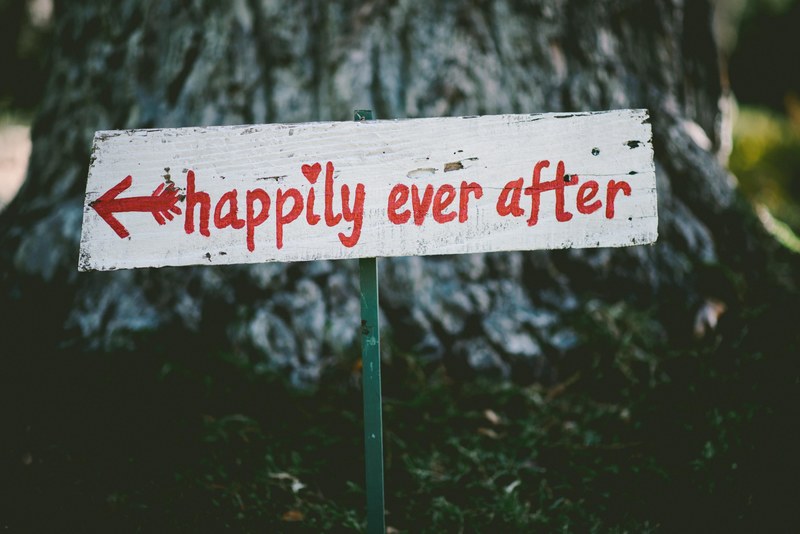 happily ever after sign 4k