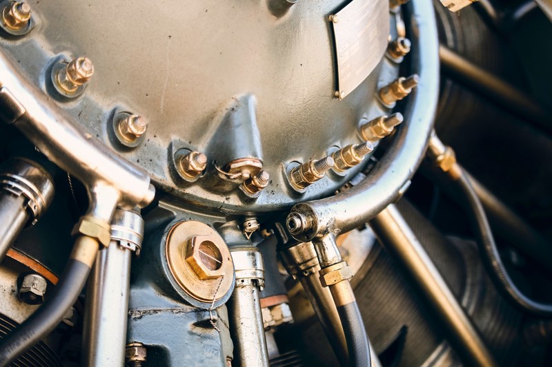 a macro shot of machinery at henderson executive airport hnd, henderson executive airport 4k
